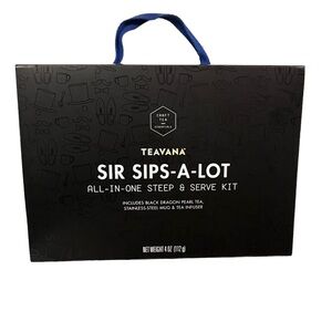 Teavana: Sir Sips-A-Lot All-In-One Steep & Serve Kit (NEW)